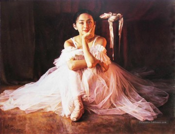 Ballerine Guan Zeju18 chinois Peinture à l'huile